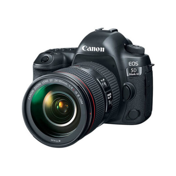 Canon EOS 5D Mark IV DSLR Camera with 24-105mm f/4L II Lens