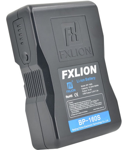 Fxlion Cool Black Series BP-160S 14.8V Lithium-Ion V-Mount Battery (160Wh) 