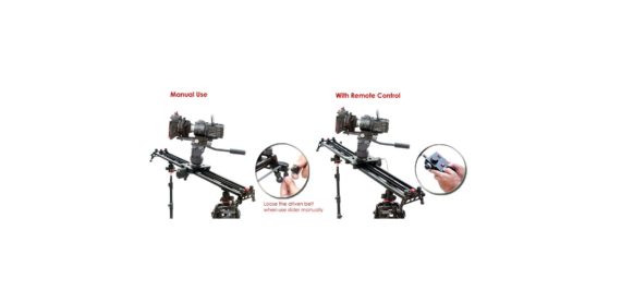 BFE Autopan Autoreverse 4ft Motorized Camera Slider Video Track with controller