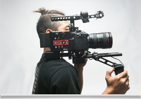 ASXMOV-Scorpion shoulder mount holder video stabilizer matte box DSLR camera rig