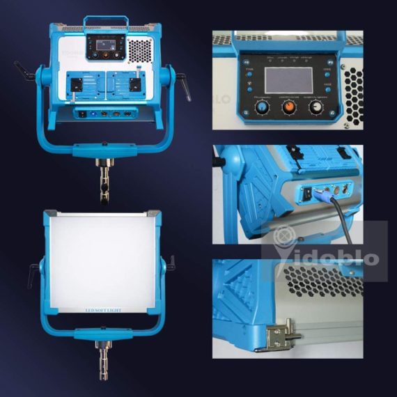 200W RGB Video LED Lamp Yidoblo AI-2000C Photography Panel LED Light Soft Lighting