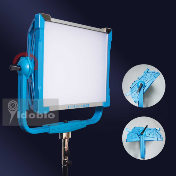 200W RGB Video LED Lamp Yidoblo AI-2000C Photography Panel LED Light Soft Lighting
