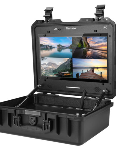 Destview SP15 15.6" Ultra HD IPS 4K HDMI Multi View Portable Broadcast Director Monitor, 3G-SDI Input/Output