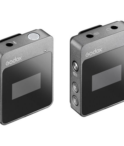 GODOX MOVELINK M1 COMPACT DIGITAL WIRELESS MICROPHONE SYSTEM FOR CAMERAS & SMARTPHONES WITH 3.5MM (2.4 GHZ)
