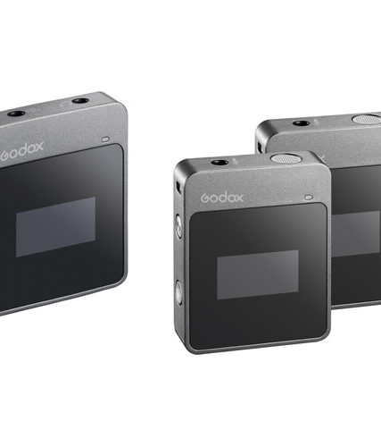 GODOX MOVELINK M2 COMPACT 2-PERSON DIGITAL WIRELESS MICROPHONE SYSTEM FOR CAMERAS & SMARTPHONES WITH 3.5MM (2.4 GHZ)