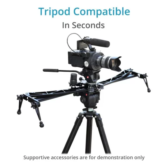 Proaim 3ft Curve-N-Line Video Camera Slider with Motion Control System