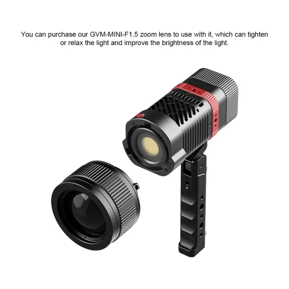 GVM-PL60B External model 60W flashlight light (dual color temperature)