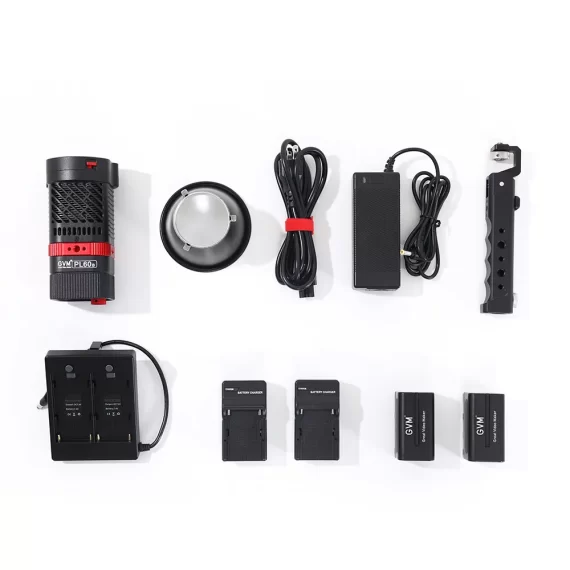 GVM-PL60B External model 60W flashlight light (dual color temperature)